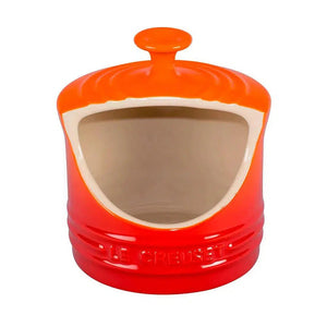 PRÉ-VENDA: Porta Sal Cerâmica Laranja Le Creuset
