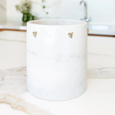 PRÉ-VENDA: Porta Utensílio Mármore Laguiole Bee