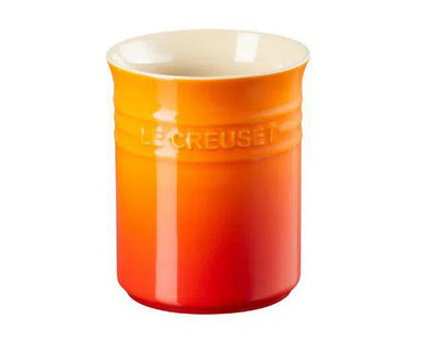 PRÉ-VENDA: Porta Utensílios Cerâmica Clássico Laranja 1,1L Le Creuset