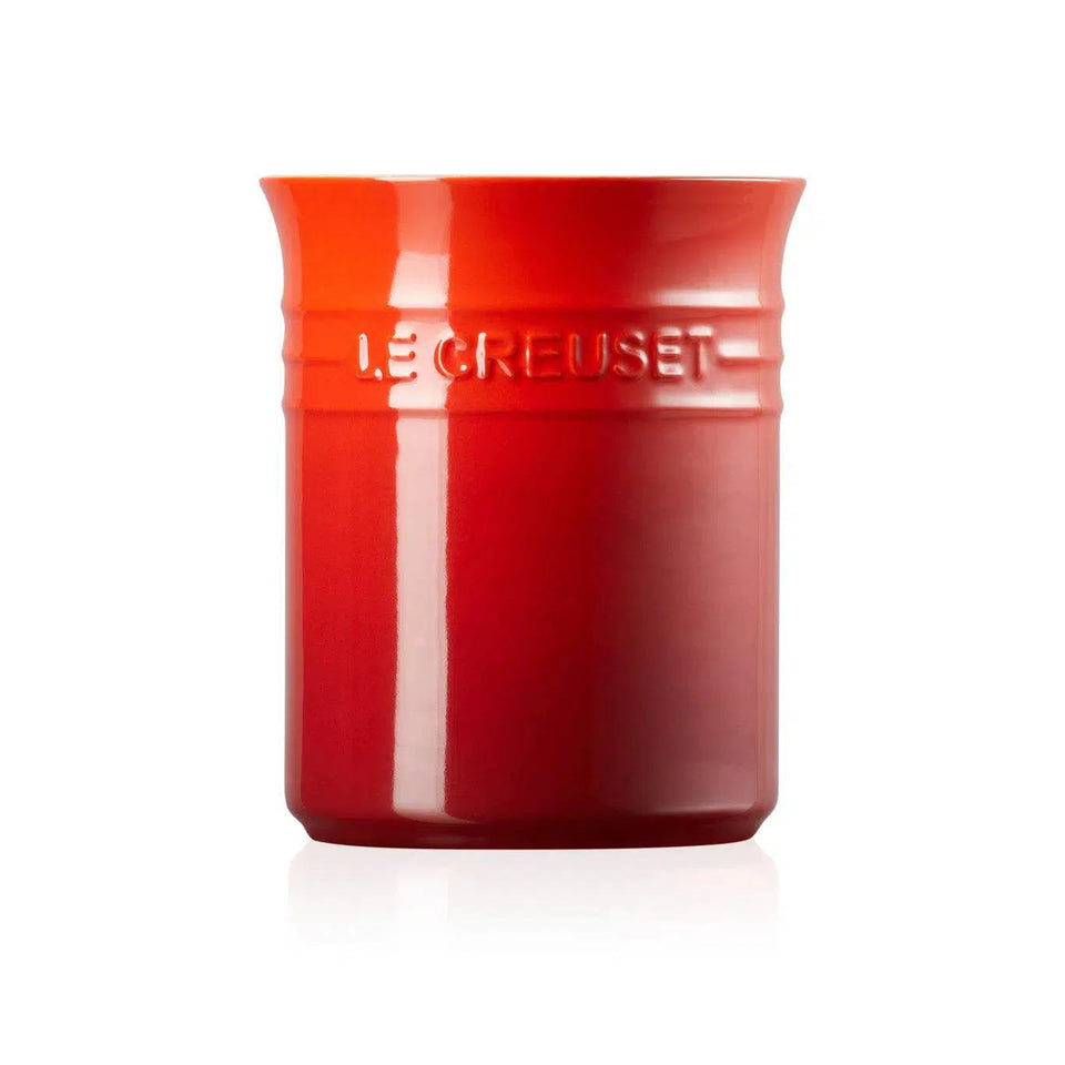 PRÉ-VENDA: Porta Utensílios Cerâmica Clássico Vermelho 1,1L Le Creuset