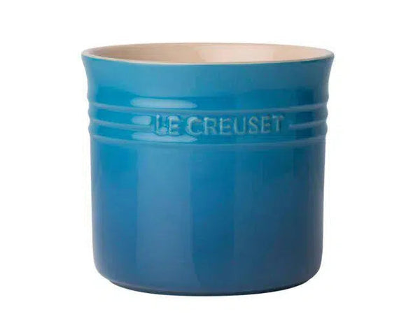 PRÉ-VENDA: Porta Utensílios Grande Cerâmica Clássico Azul Marseille 2,3L Le Creuset