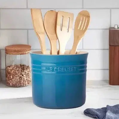 PRÉ-VENDA: Porta Utensílios Grande Cerâmica Clássico Azul Marseille 2,3L Le Creuset