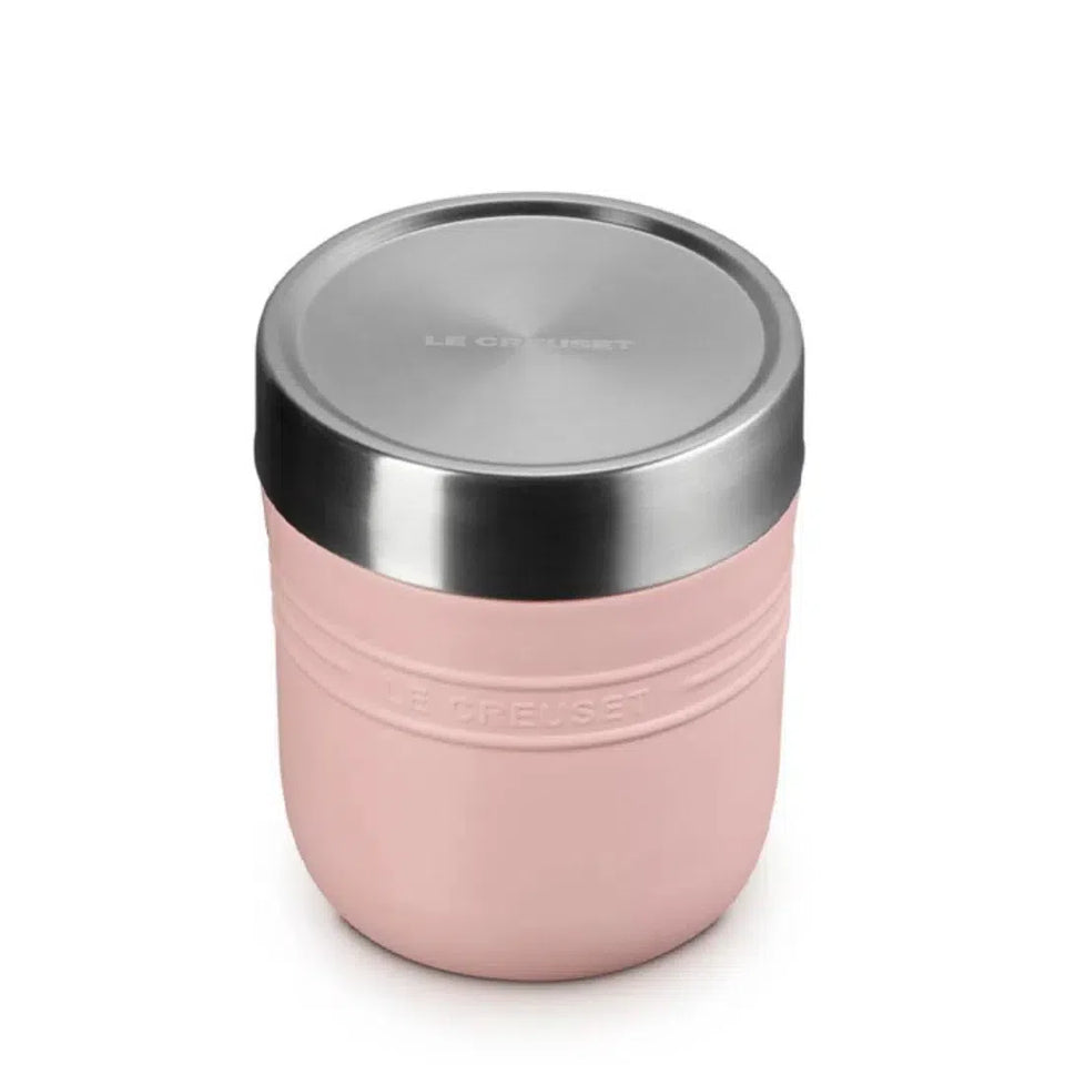 PRÉ-VENDA: Pote Térmico On The Go Shell Pink 500ml Le Creuset