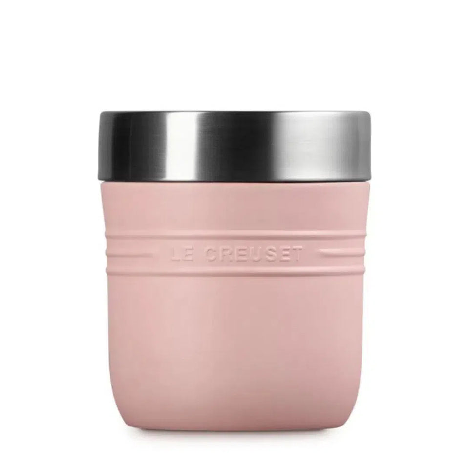 PRÉ-VENDA: Pote Térmico On The Go Shell Pink 500ml Le Creuset