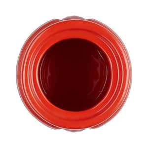 PRÉ-VENDA: Pote para Alho Cerâmica Vermelho Le Creuset