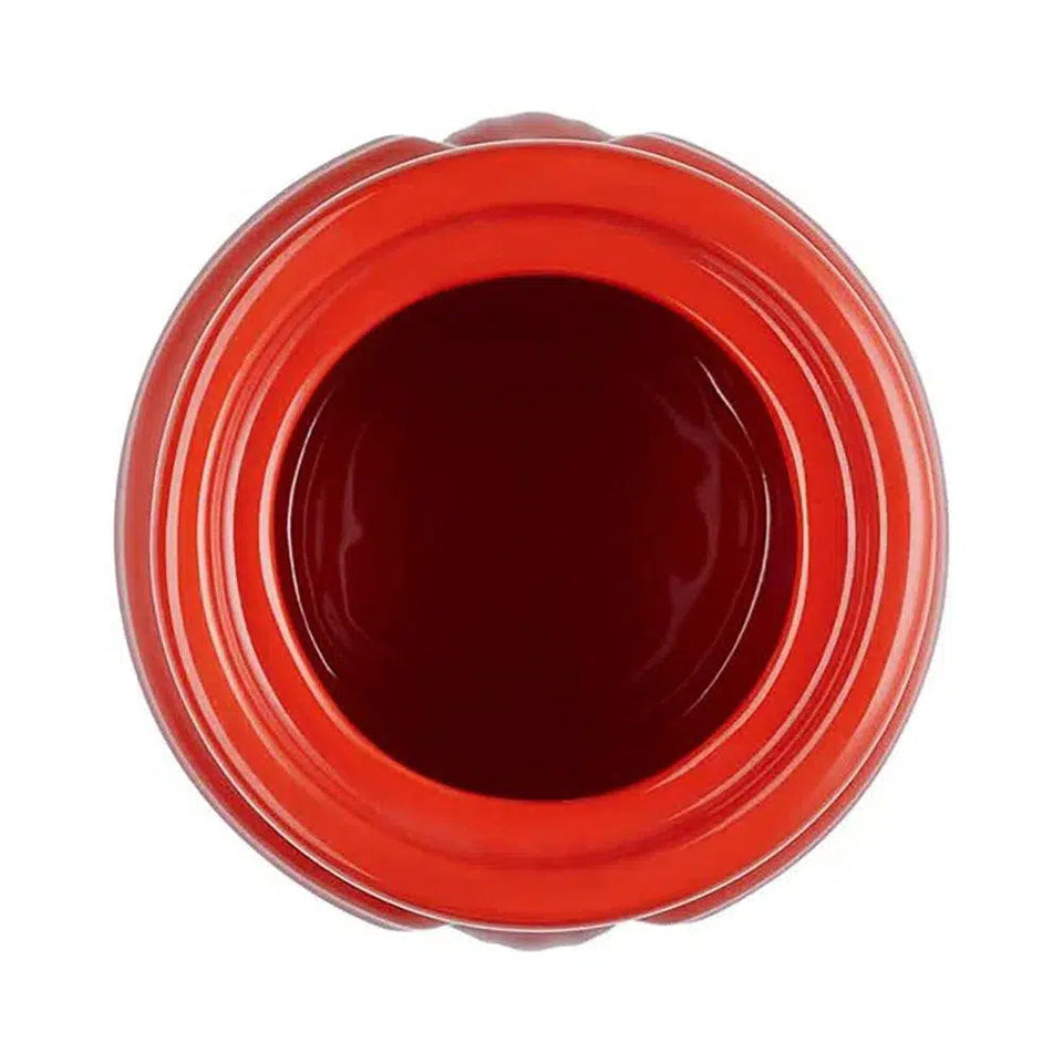 PRÉ-VENDA: Pote para Alho Cerâmica Vermelho Le Creuset