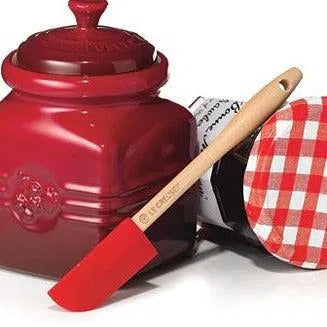 PRÉ-VENDA: Pote para Geleia Cerâmica Vermelho Le Creuset