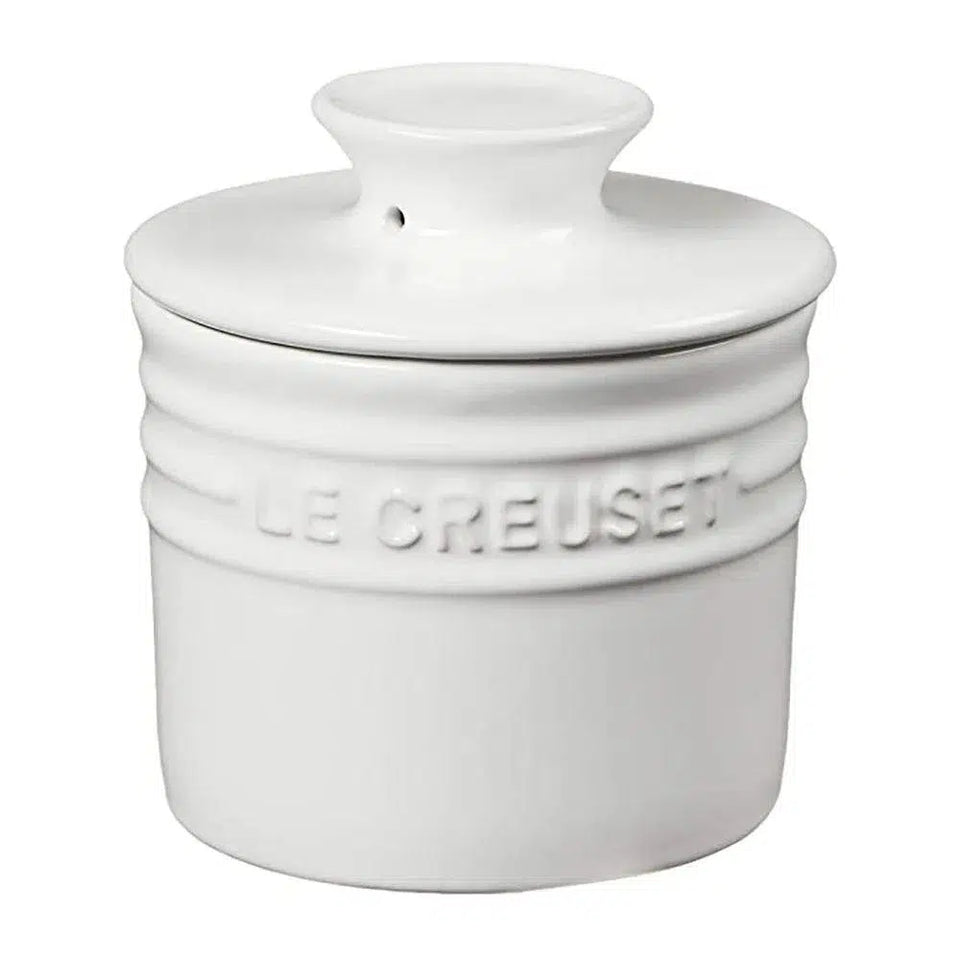PRÉ-VENDA: Pote para Manteiga Cerâmica Branco Le Creuset