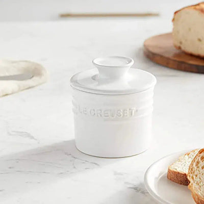 PRÉ-VENDA: Pote para Manteiga Cerâmica Branco Le Creuset