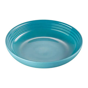 PRÉ-VENDA: Prato Fundo Cerâmica 22cm Azul Caribe Le Creuset