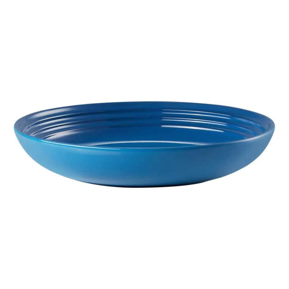 PRÉ-VENDA: Prato Fundo Cerâmica 22cm Azul Marseille Le Creuset