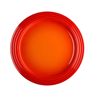 PRÉ-VENDA: Prato de Sobremesa Cerâmica 22cm Laranja Le Creuset