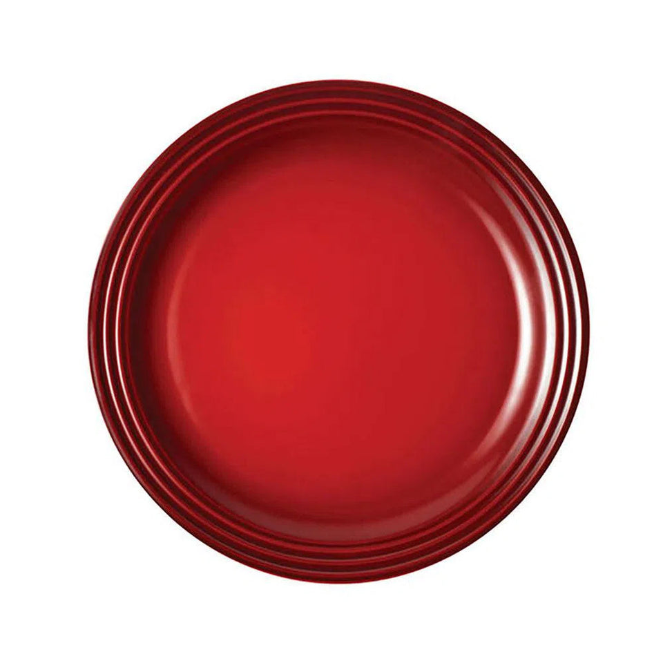 PRÉ-VENDA: Prato de Sobremesa Cerâmica 22cm Vermelho Le Creuset