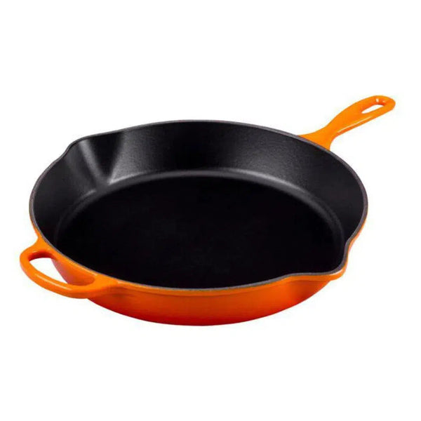 PRÉ-VENDA: Skillet Redonda Funda Signature Laranja 26cm Le Creuset