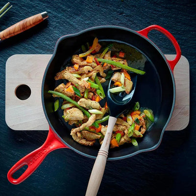 PRÉ-VENDA: Skillet Redonda Funda Signature Vermelho 26cm Le Creuset