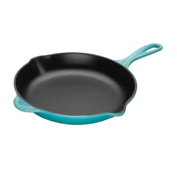 PRÉ-VENDA: Skillet Redonda com Alça Signature Azul Caribe 26cm Le Creuset