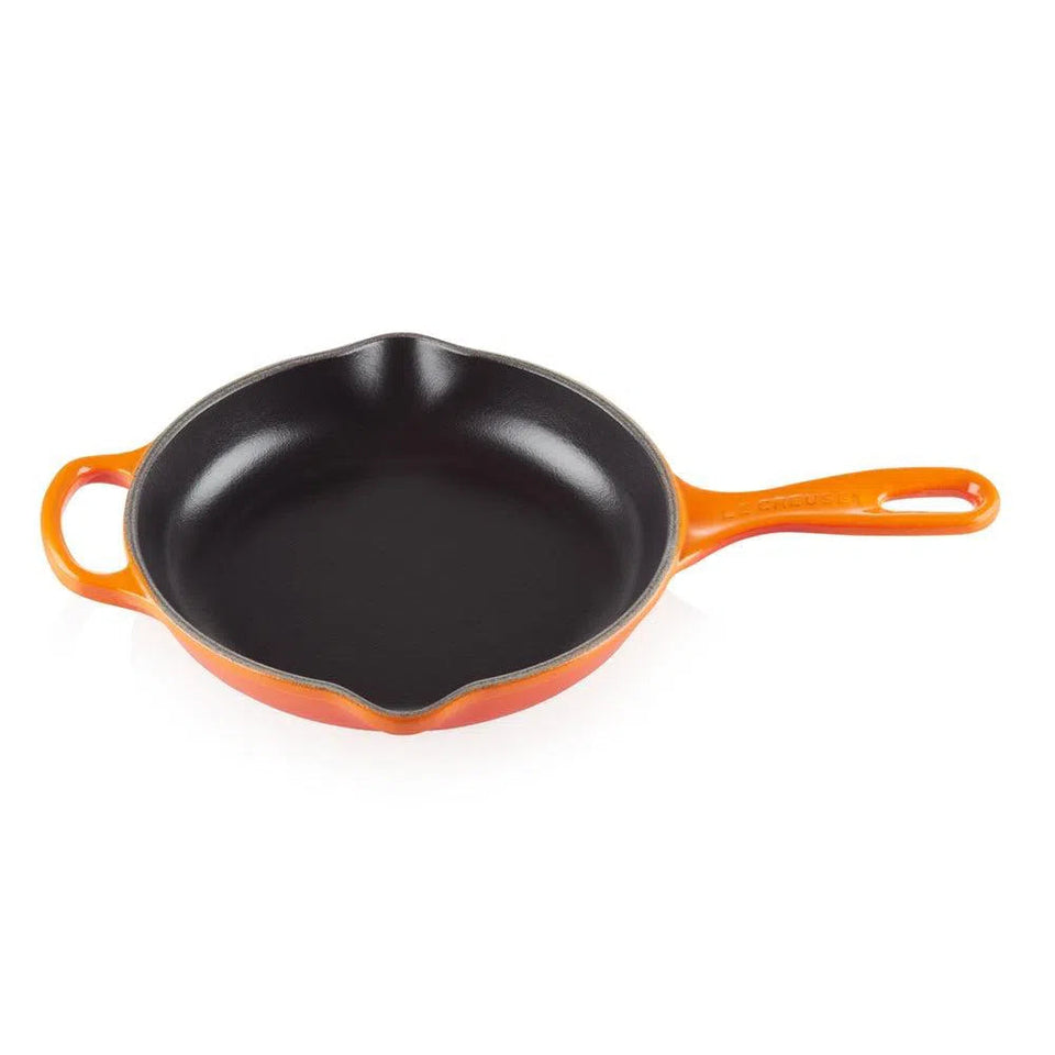 PRÉ-VENDA: Skillet Redonda com Alça Signature Laranja 23cm Le Creuset
