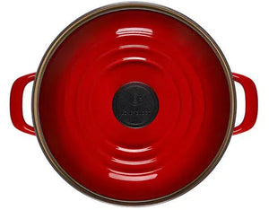 PRÉ-VENDA: Stockpot Aço Esmaltado Vermelho 7,6L 22cm Le Creuset