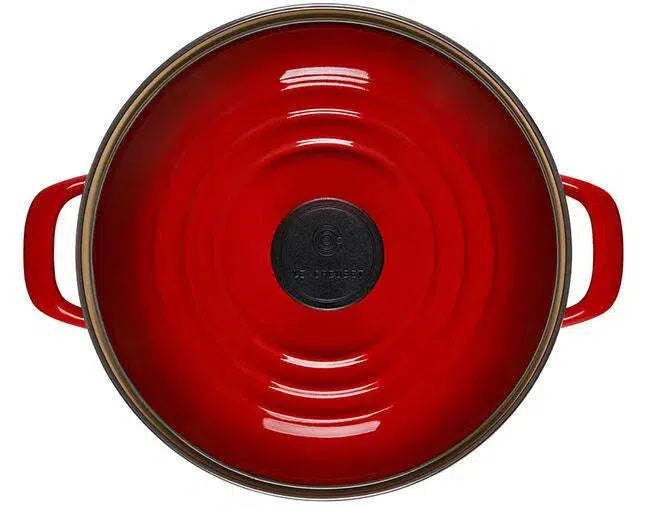 PRÉ-VENDA: Stockpot Aço Esmaltado Vermelho 7,6L 22cm Le Creuset