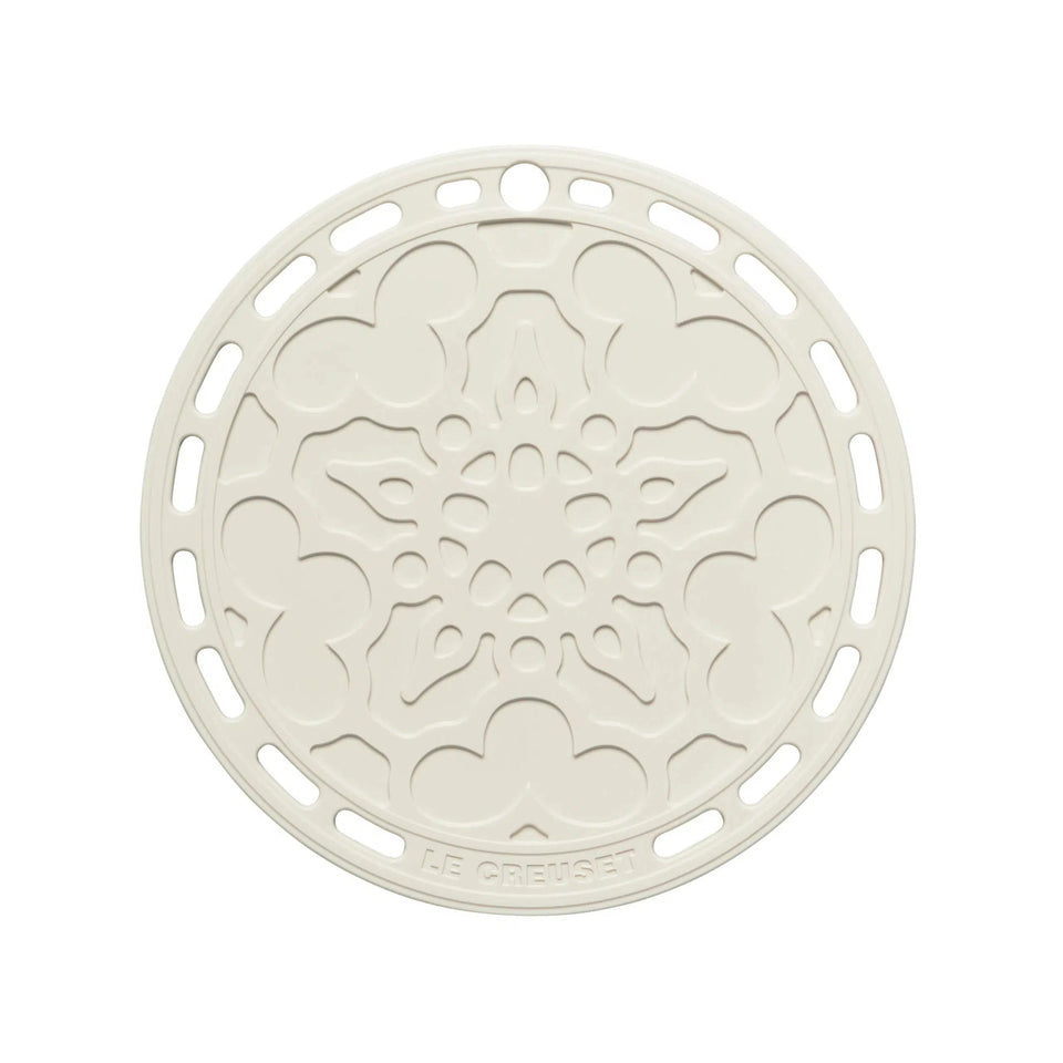 PRÉ-VENDA: Suporte Silicone Mandala Meringue Le Creuset