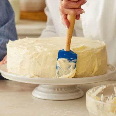 PRÉ-VENDA: Suporte para Bolo Cerâmica Branco Le Creuset