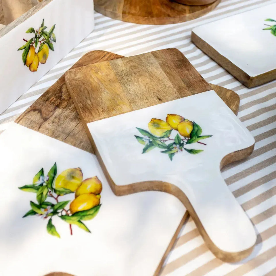 PRÉ-VENDA: Tábua Madeira Média Toscana Bahali 33x18x1,5cm