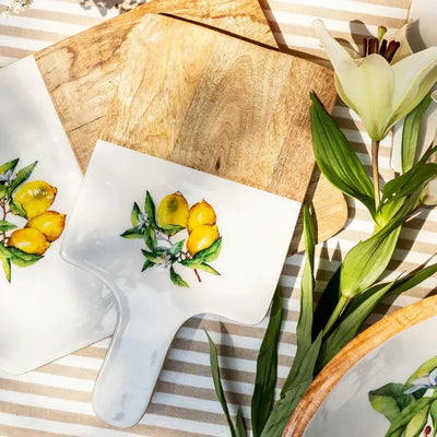 PRÉ-VENDA: Tábua Madeira Média Toscana Bahali 33x18x1,5cm