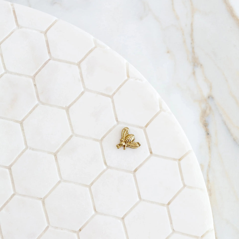 PRÉ-VENDA: Tábua Para Frios Redonda Mármore Laguiole Bee