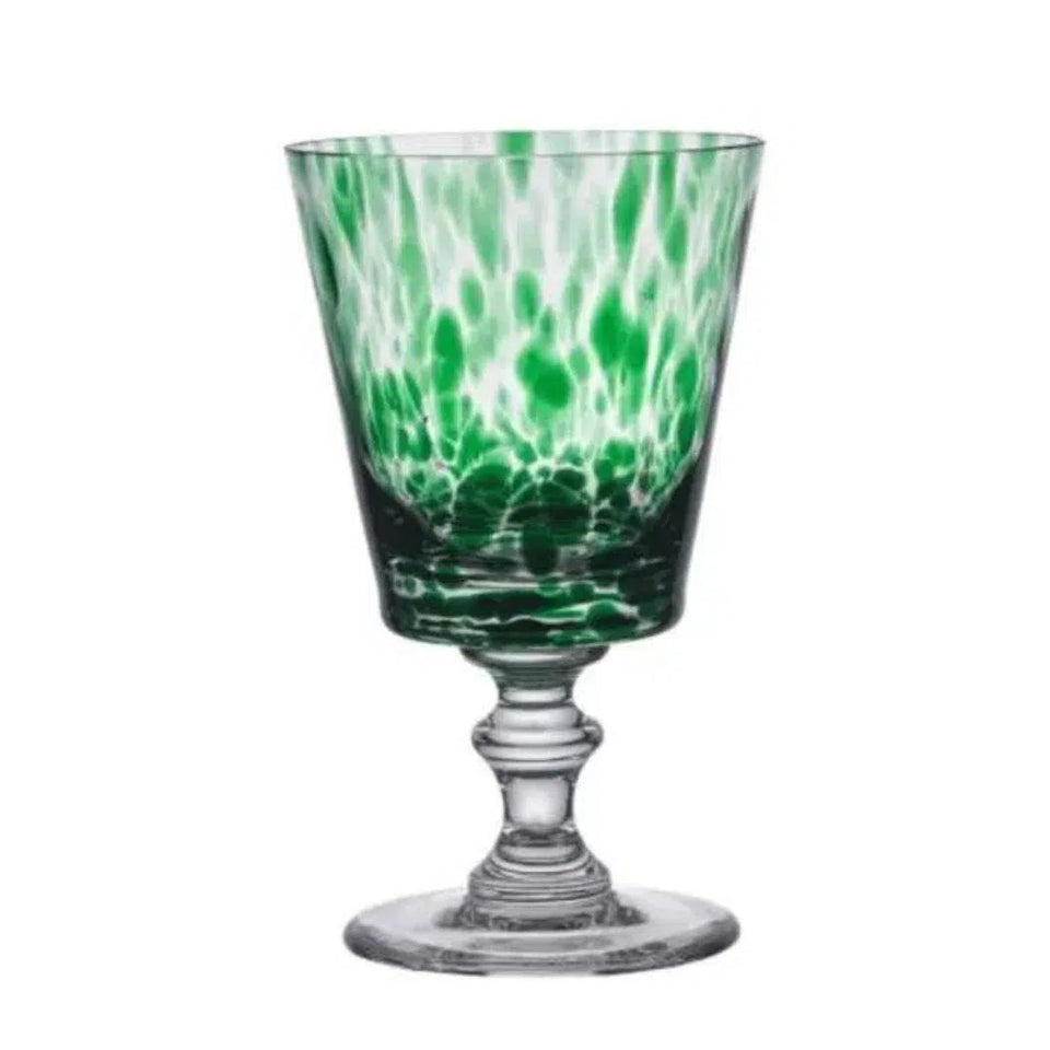 PRÉ-VENDA: Taça em Cristal Verde Murano Colors Artemano 480ml