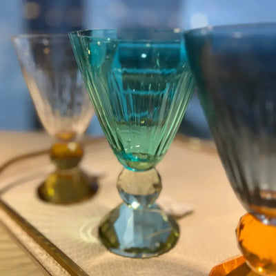 PRÉ-VENDA: Taça para Água Vidro Verde Linha Sintonia 500ml