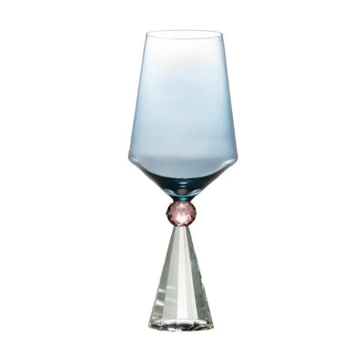 PRÉ-VENDA: Taça para Vinho Vidro Azul / Lilás / Transparente Linha Sintonia