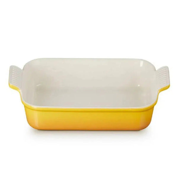 PRÉ-VENDA: Travessa Retangular Cerâmica Heritage Nectar 32cm Le Creuset