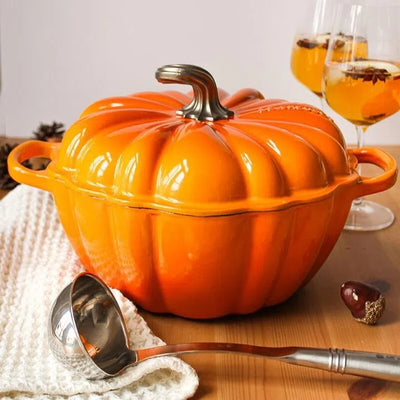 Panela Abóbora Le Creuset Halloween Signature Laranja 3,7L 24cm