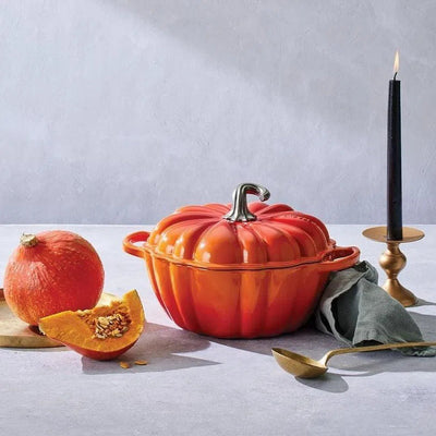 Panela Abóbora Le Creuset Halloween Signature Laranja 3,7L 24cm