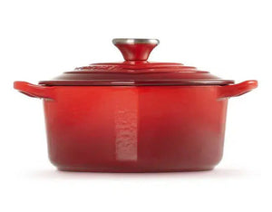 Panela Coração com Pegador Inox Vermelha 20cm 1,9L Le Creuset