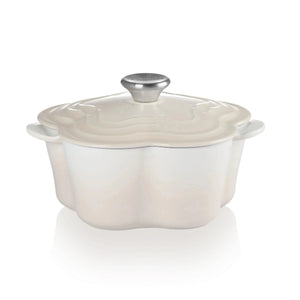 Panela Le Creuset Flor Tradition Meringue 20cm