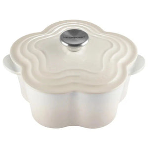 Panela Le Creuset Flor Tradition Meringue 20cm