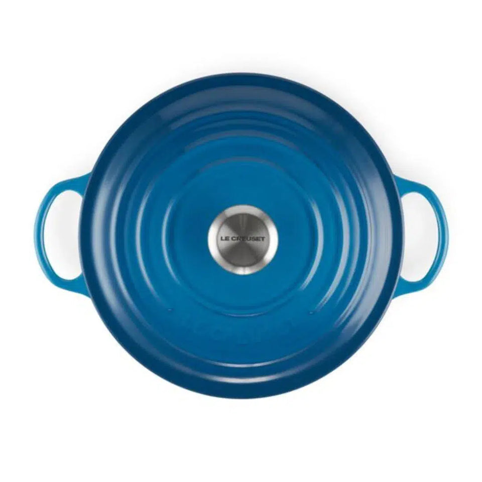 Panela Le Creuset Marmita Signature Azul Marseille 24cm