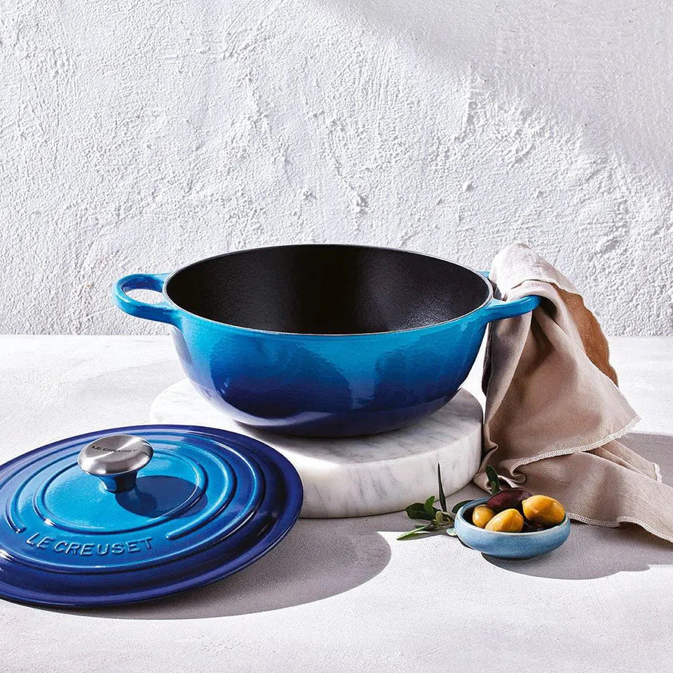 Panela Le Creuset Marmita Signature Azul Marseille 26cm