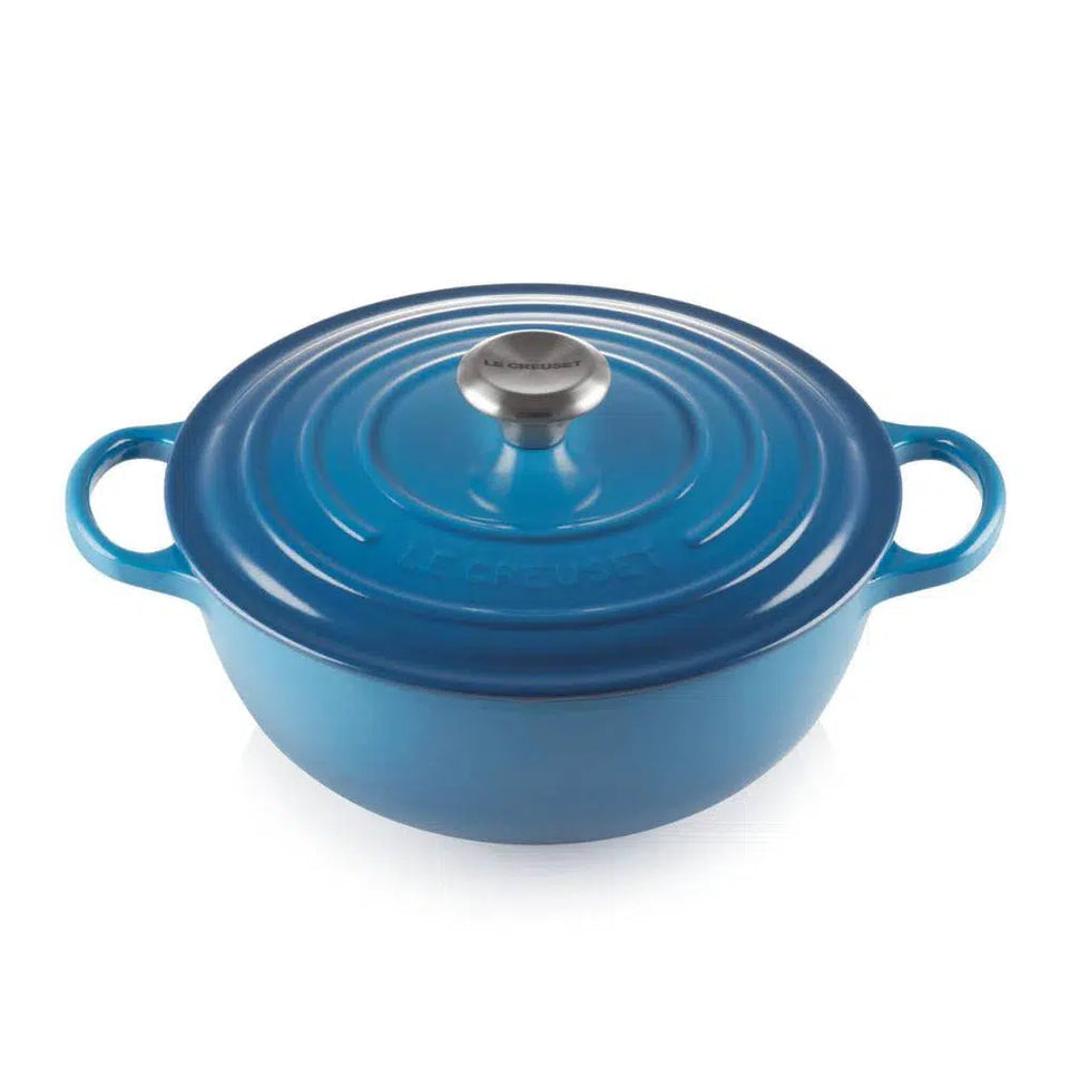 Panela Le Creuset Marmita Signature Azul Marseille 26cm