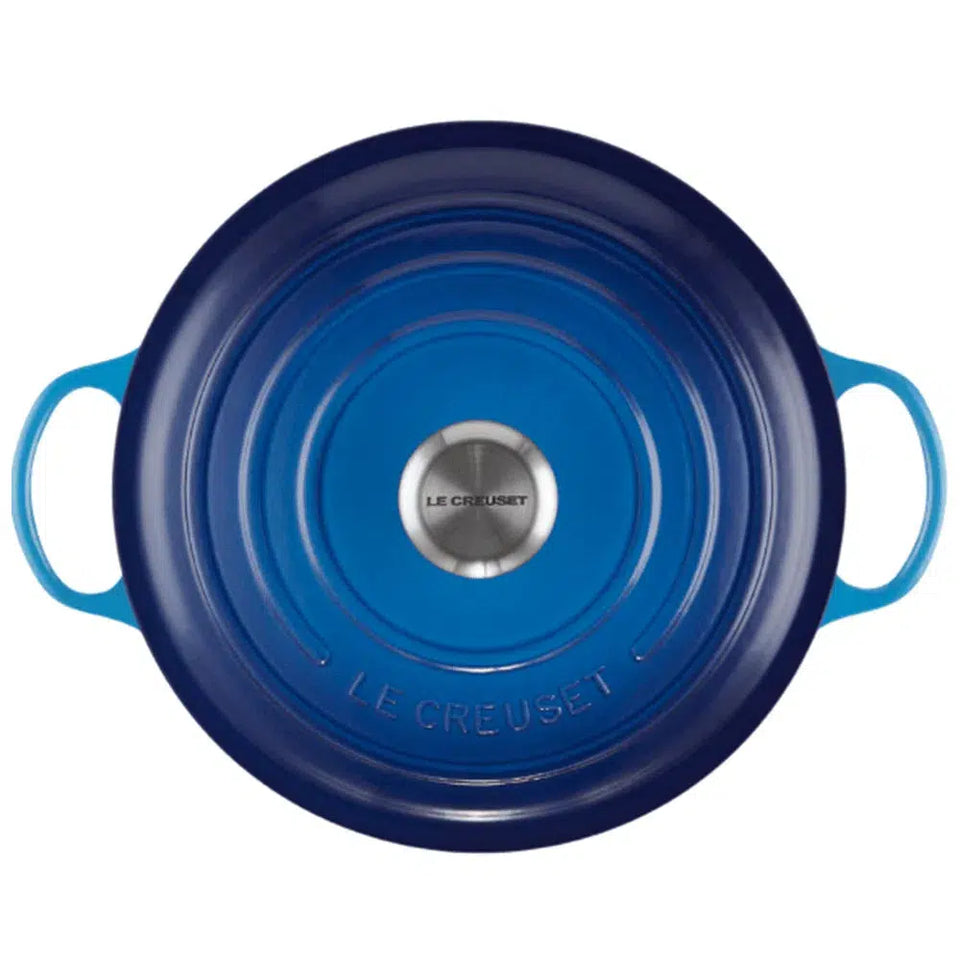 Panela Le Creuset Marmita Signature Azure Blue 26cm