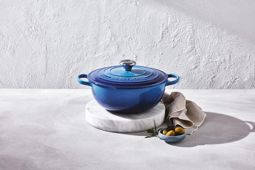 Panela Le Creuset Marmita Signature Azure Blue 26cm