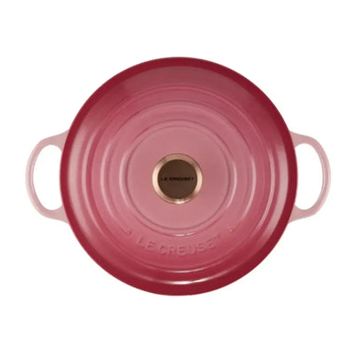 Panela Le Creuset Marmita Signature Berry com Pegador Cobre 24cm