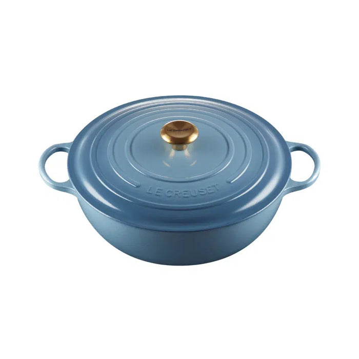 Panela Le Creuset Marmita Signature Chambray 32cm