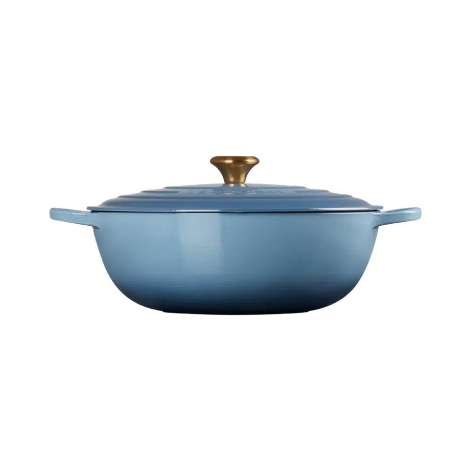 Panela Le Creuset Marmita Signature Chambray 32cm