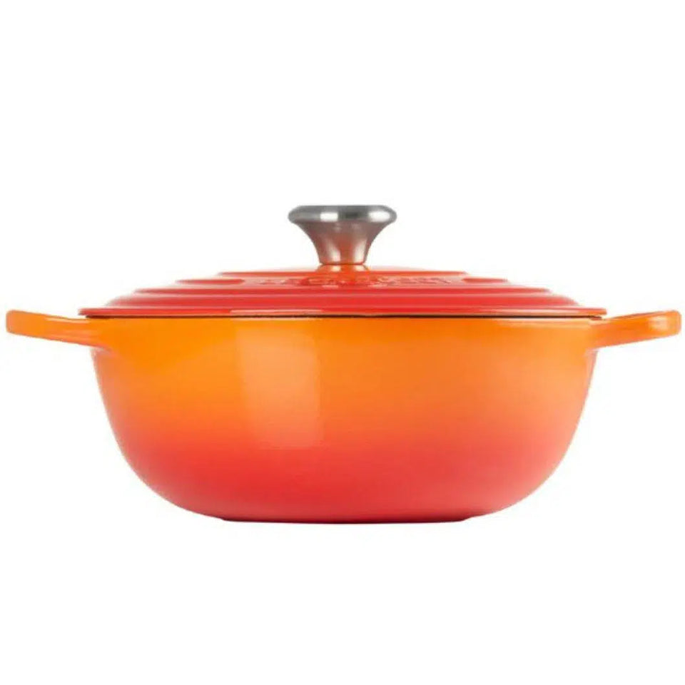 Panela Le Creuset Marmita Signature Laranja 22cm