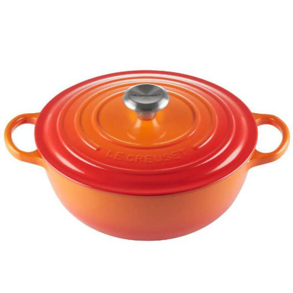 Panela Le Creuset Marmita Signature Laranja 22cm