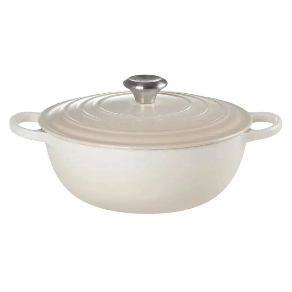 Panela Le Creuset Marmita Signature Meringue 26cm