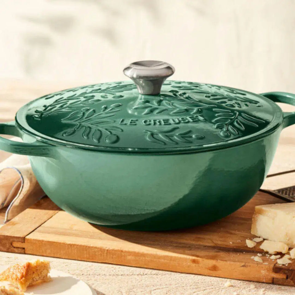 Panela Le Creuset Marmita Signature Olive Branch Artichaut 28cm