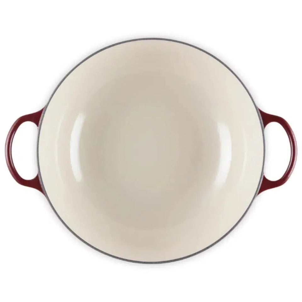 Panela Le Creuset Marmita Signature Rhone com Pegador Dourado 28cm